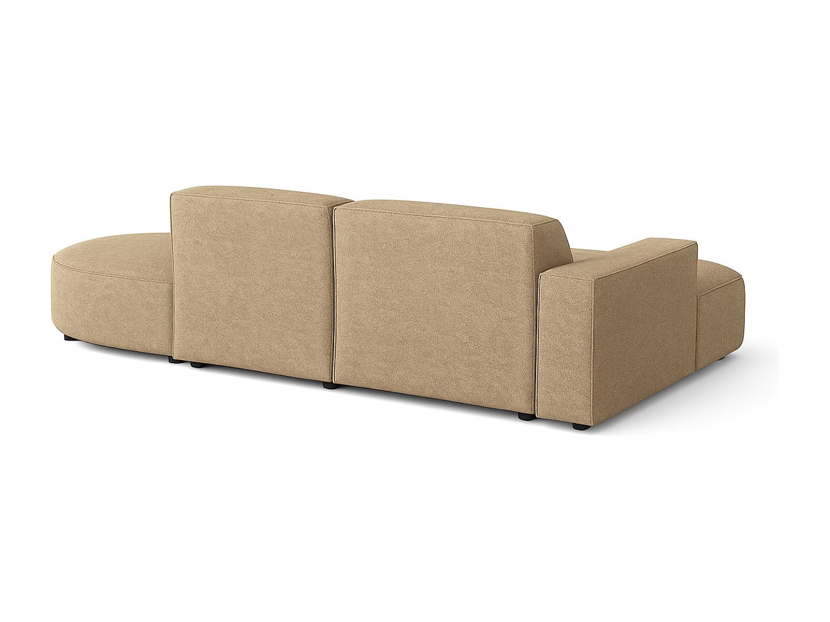 Angle pour canapé modulable marron tissu