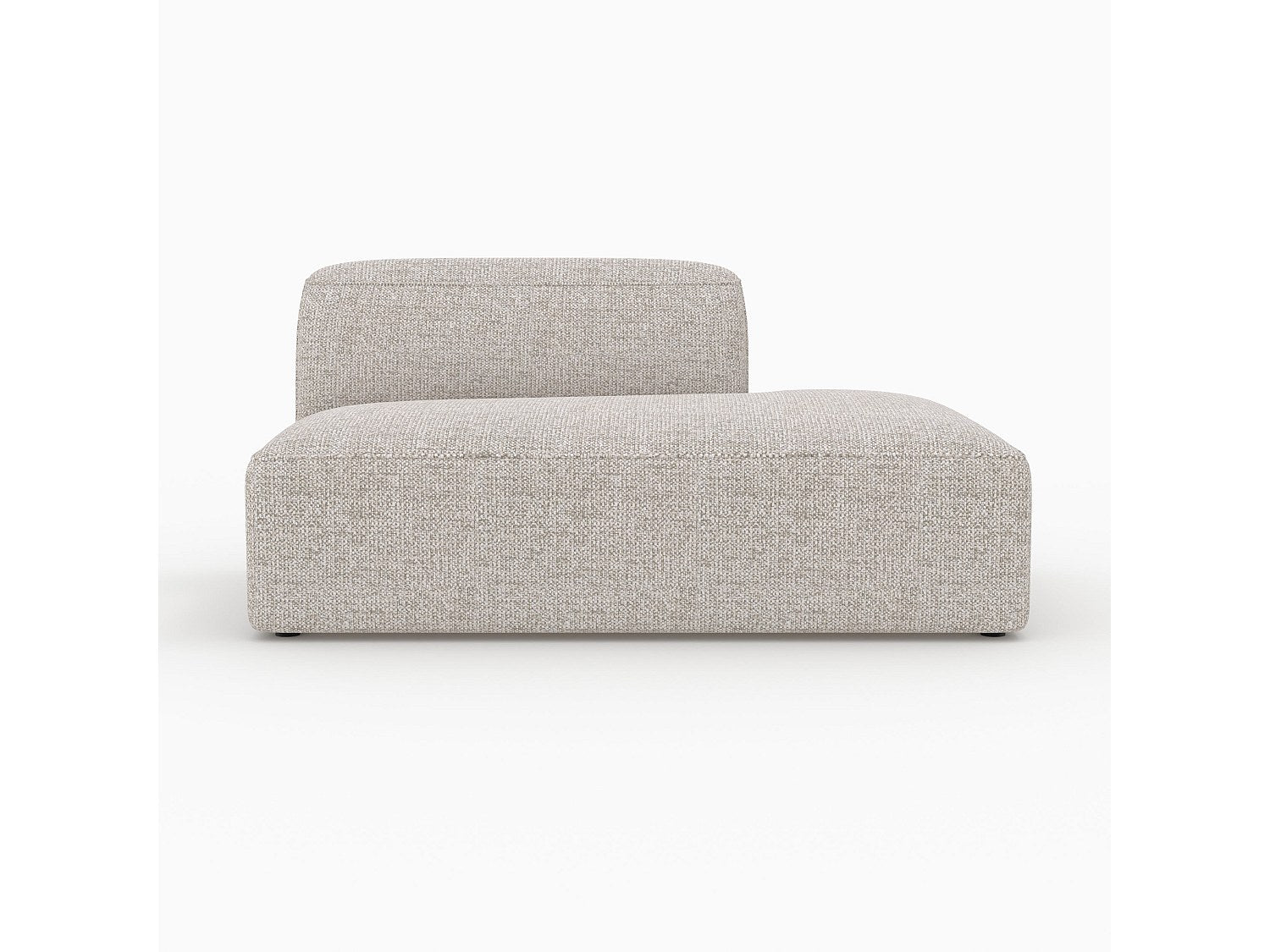 Canapé modulable beige tissu - Hestia