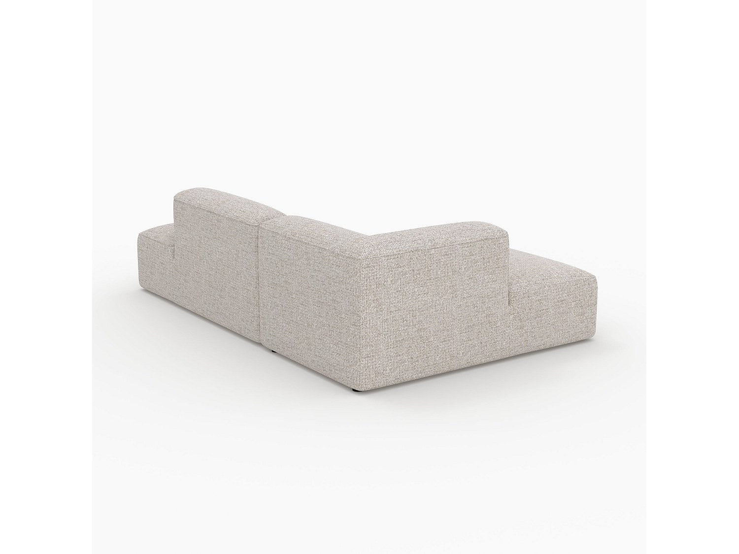 Canapé modulable beige tissu - Hestia