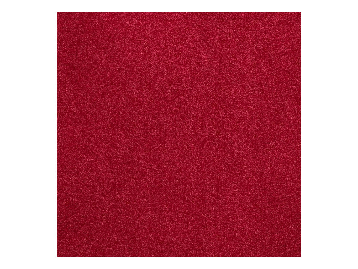 Canapé modulable 2 places rouge tissu