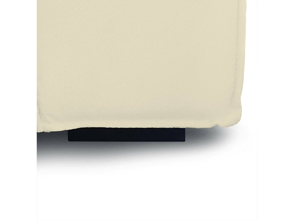 Canapé modulable 3 places beige tissu
