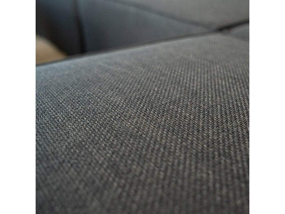Canapé modulable gris tissu