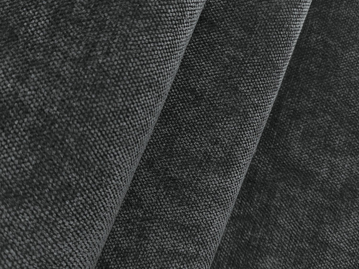 Canapé modulable 5 places gris tissu