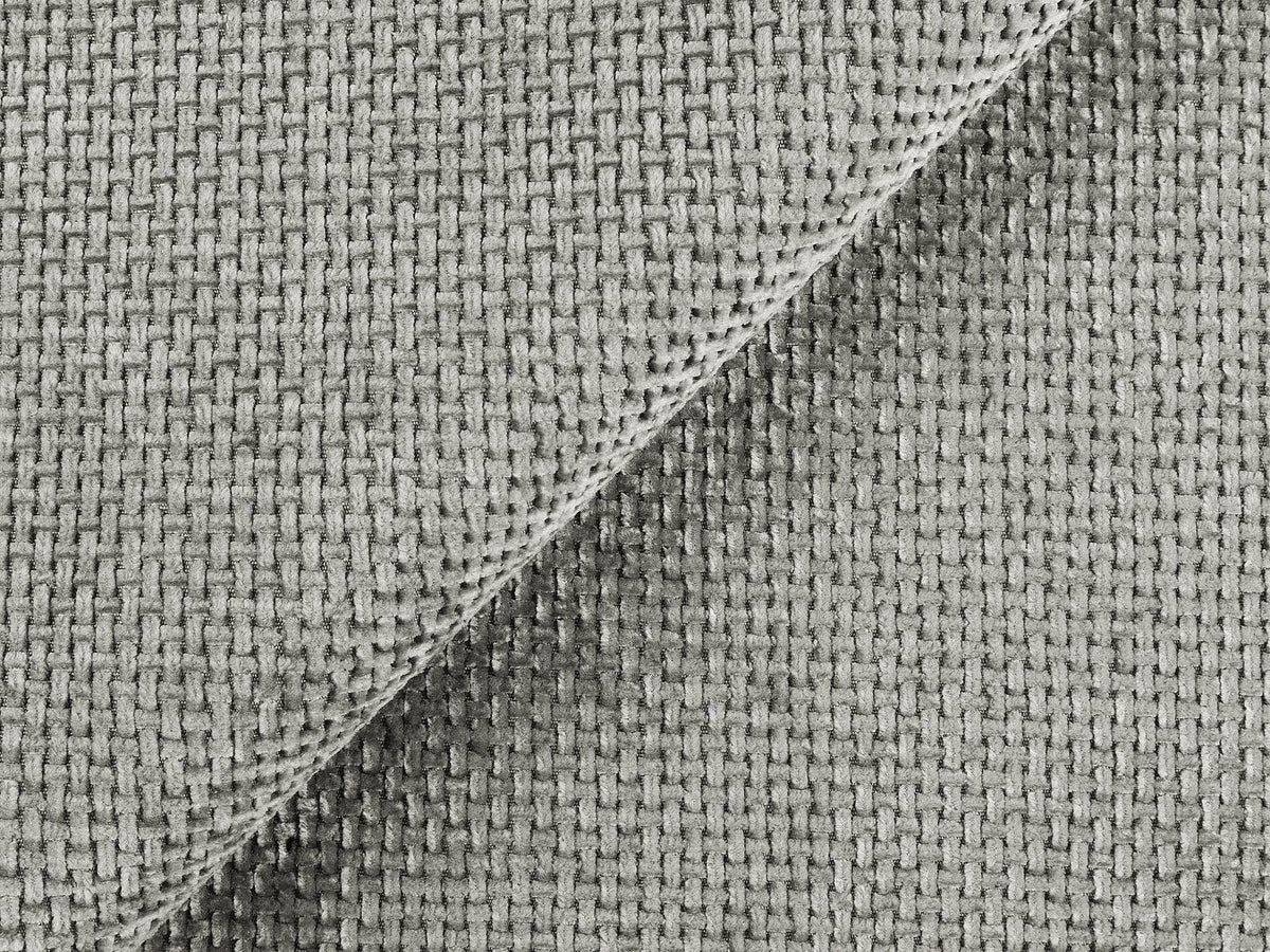 Canapé modulable 3 places gris tissu