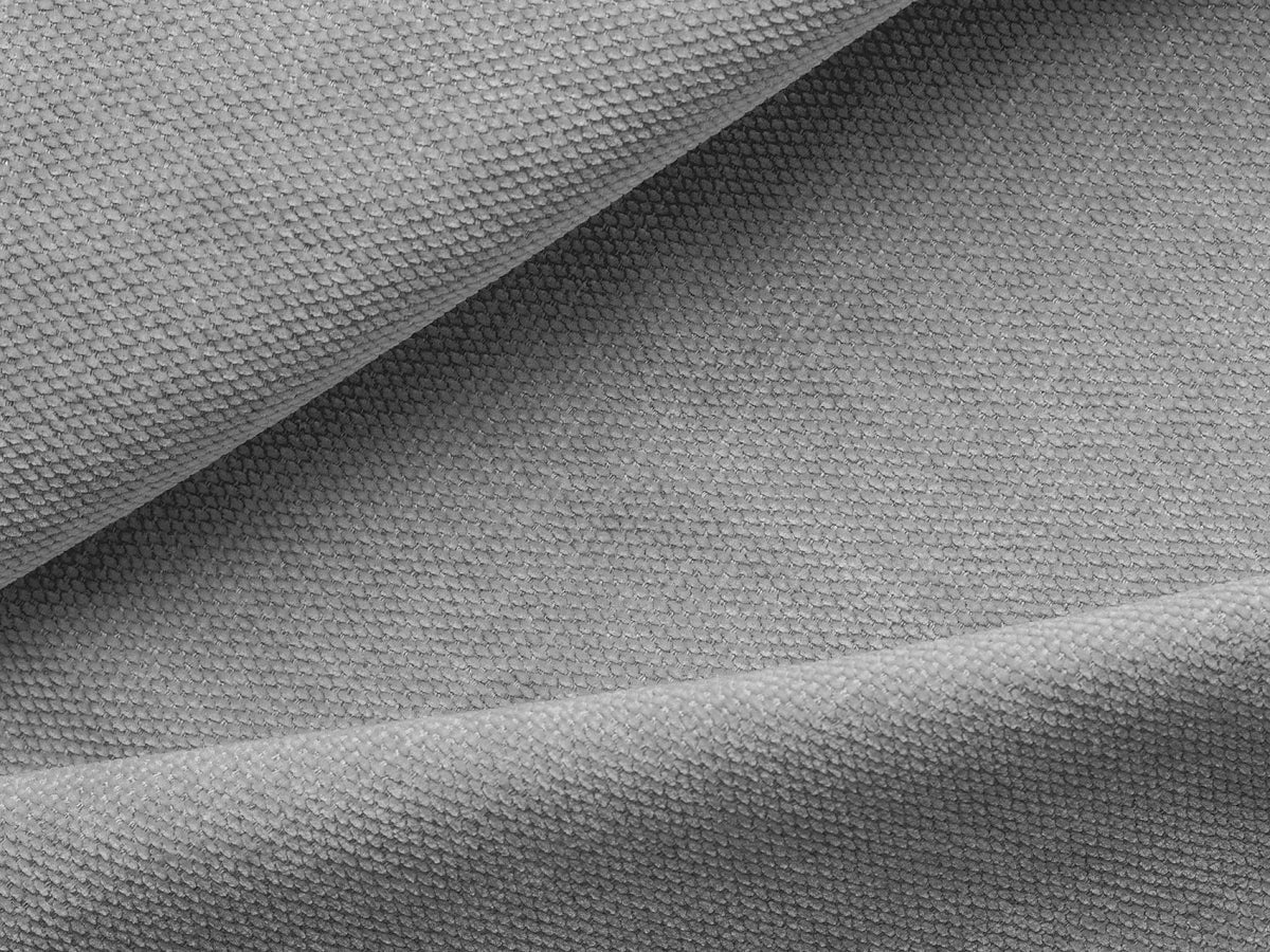 Canapé modulable 3 places gris tissu