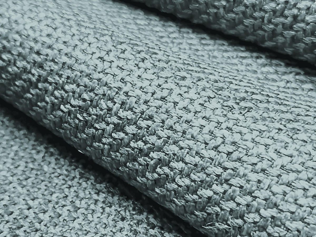 Canapé modulable 5 places bleu tissu