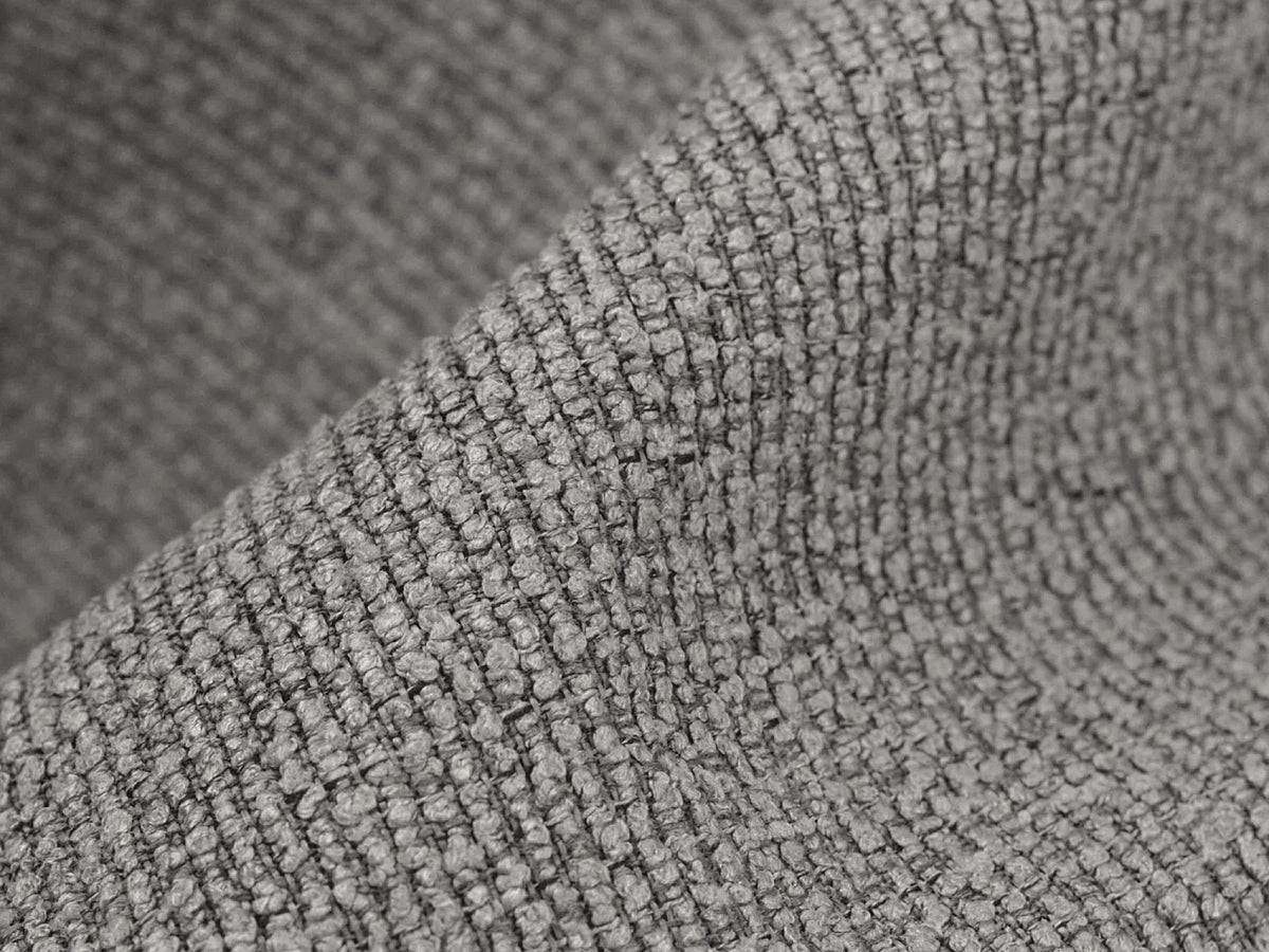 Canapé modulable 3 places gris tissu