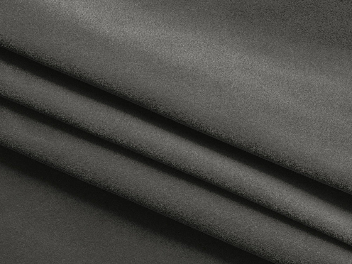 Canapé modulable 4 places gris tissu