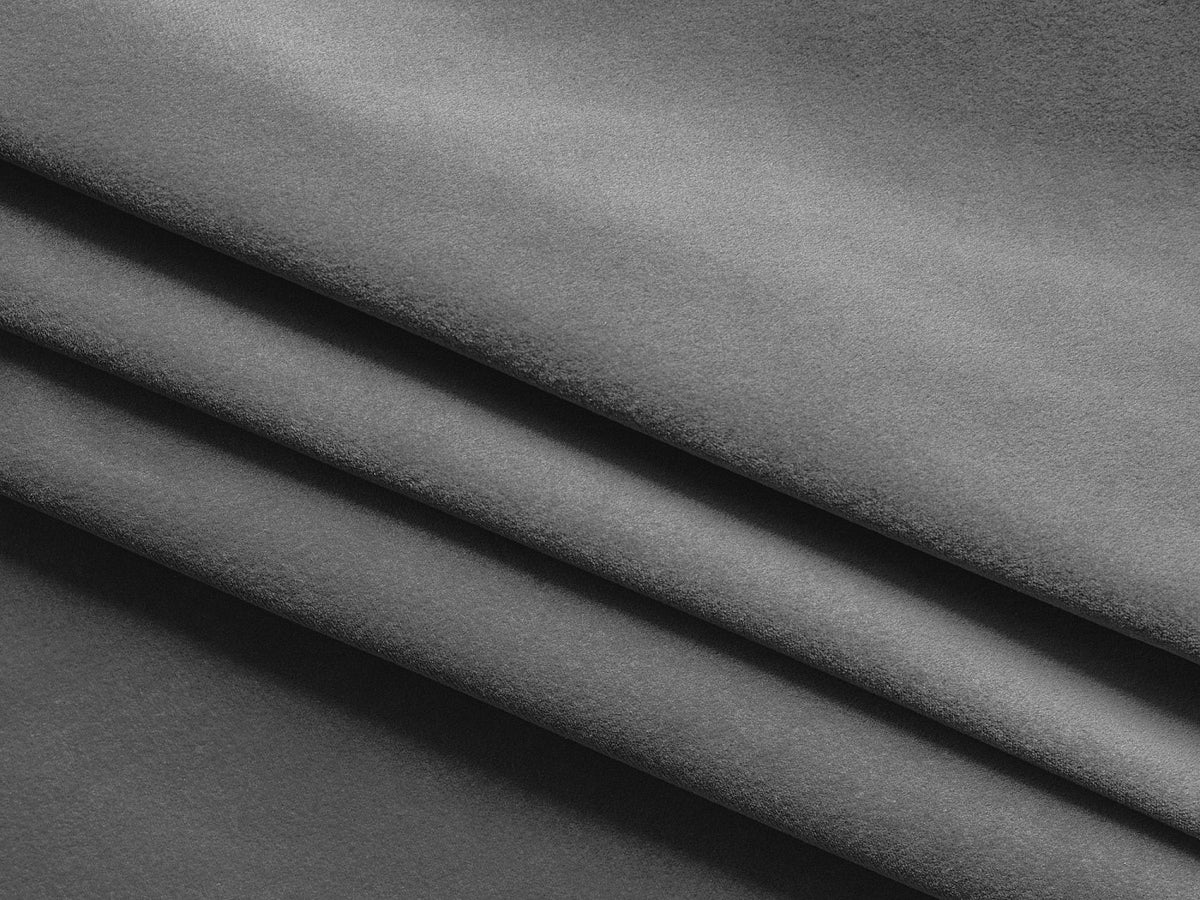 Canapé modulable 4 places gris tissu