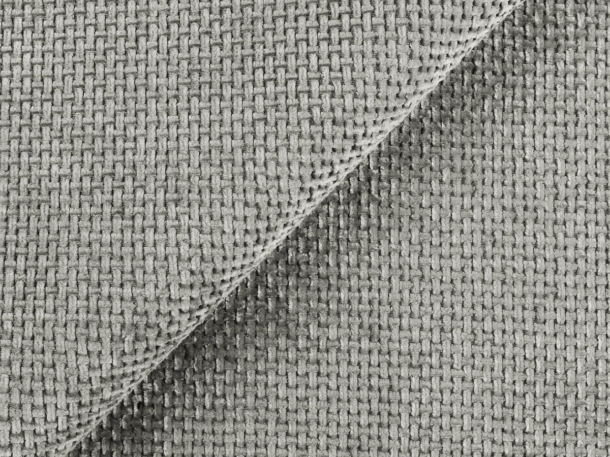 Canapé modulable 3 places gris tissu