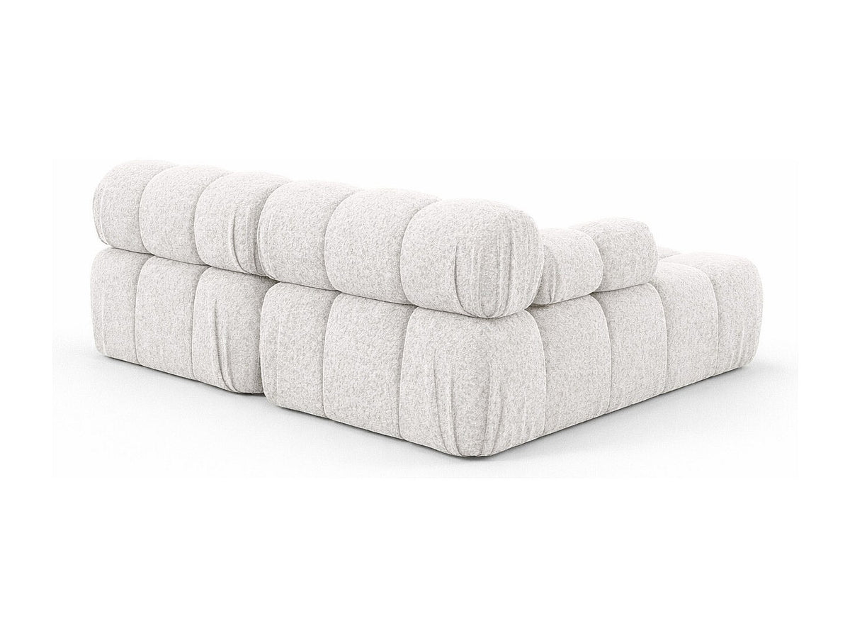 Canapé modulable beige tissu