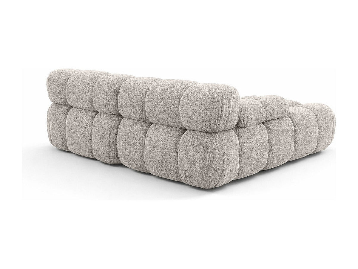 Canapé modulable beige tissu
