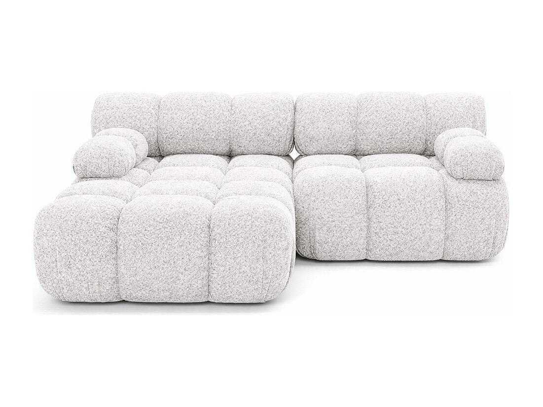 Canapé modulable beige tissu