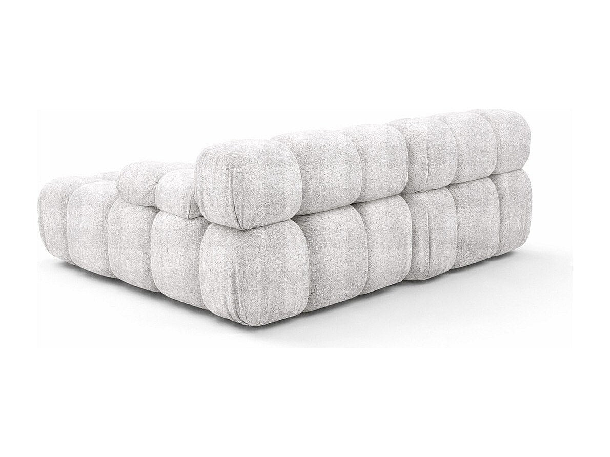 Canapé modulable beige tissu