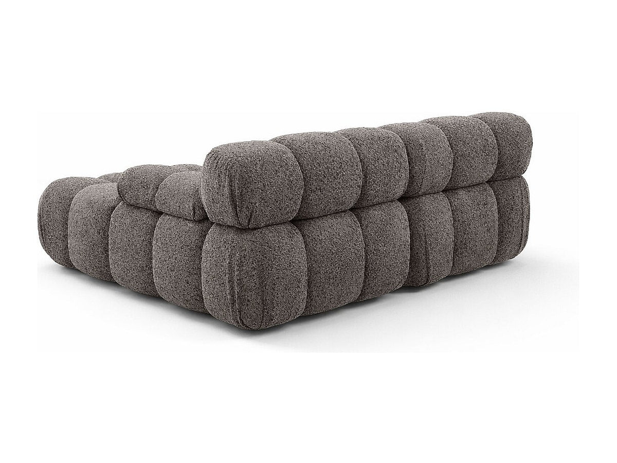 Canapé modulable marron tissu