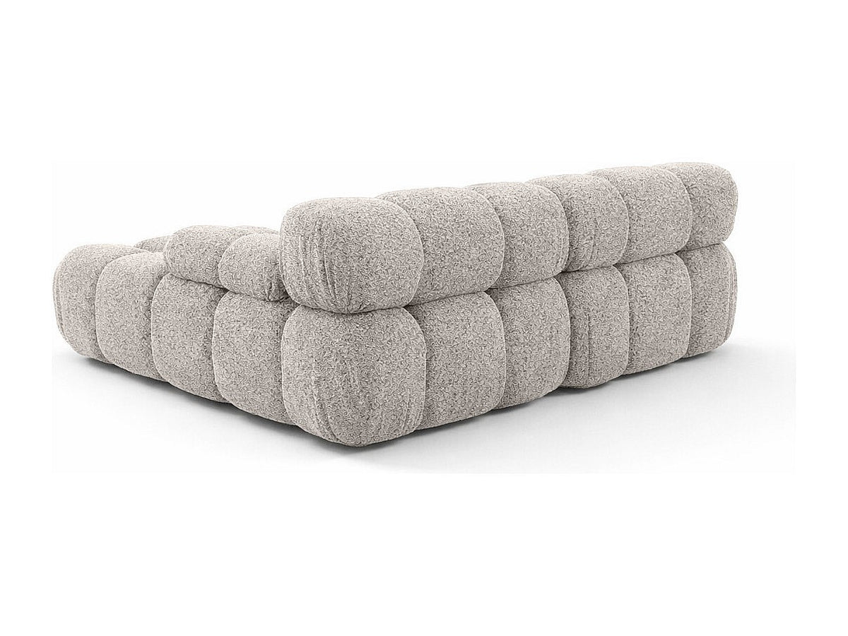 Canapé modulable beige tissu