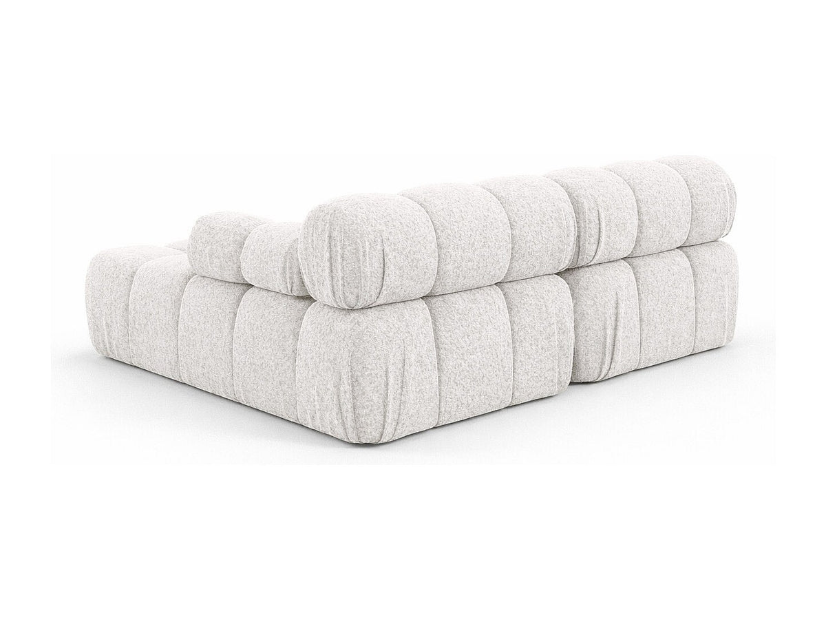 Canapé modulable beige tissu
