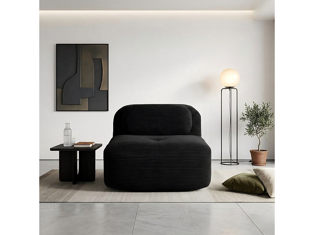 Canapé modulable beige tissu