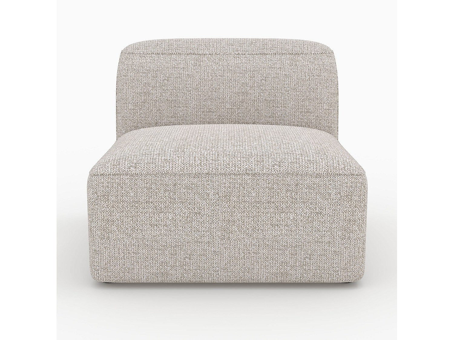 Chauffeuse modulable beige tissu - Hestia