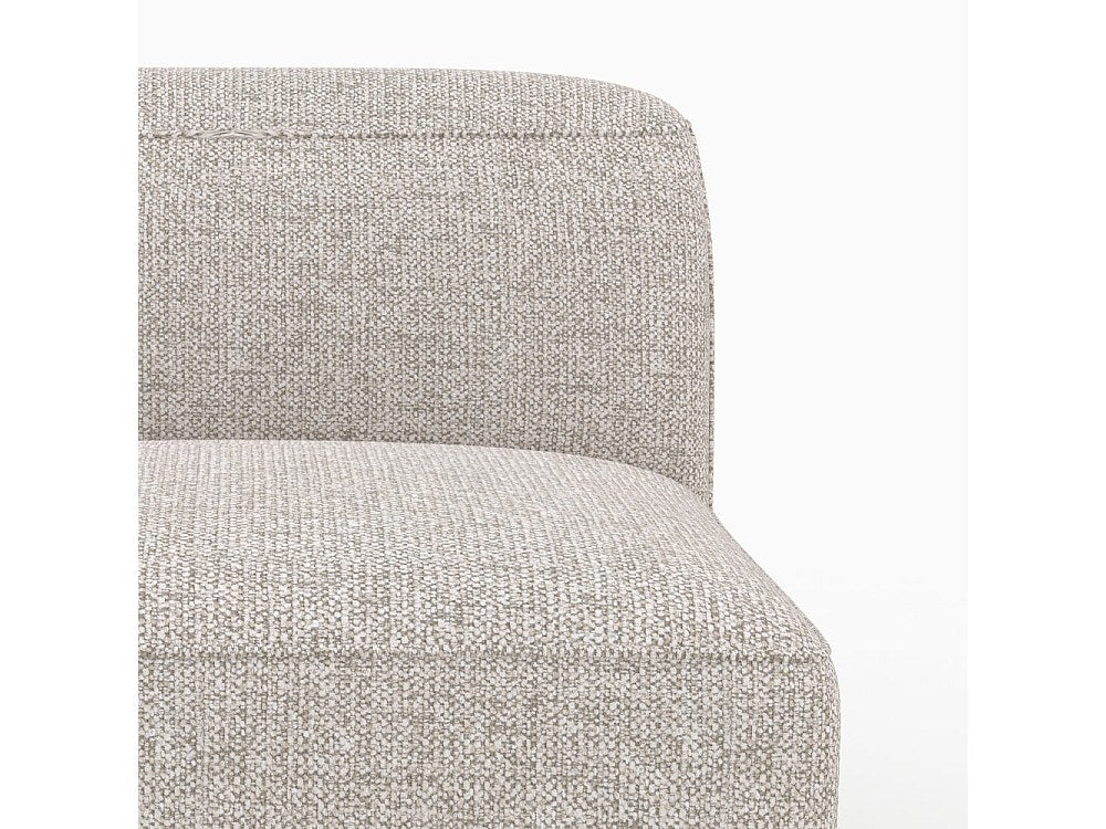 Chauffeuse modulable beige tissu - Hestia
