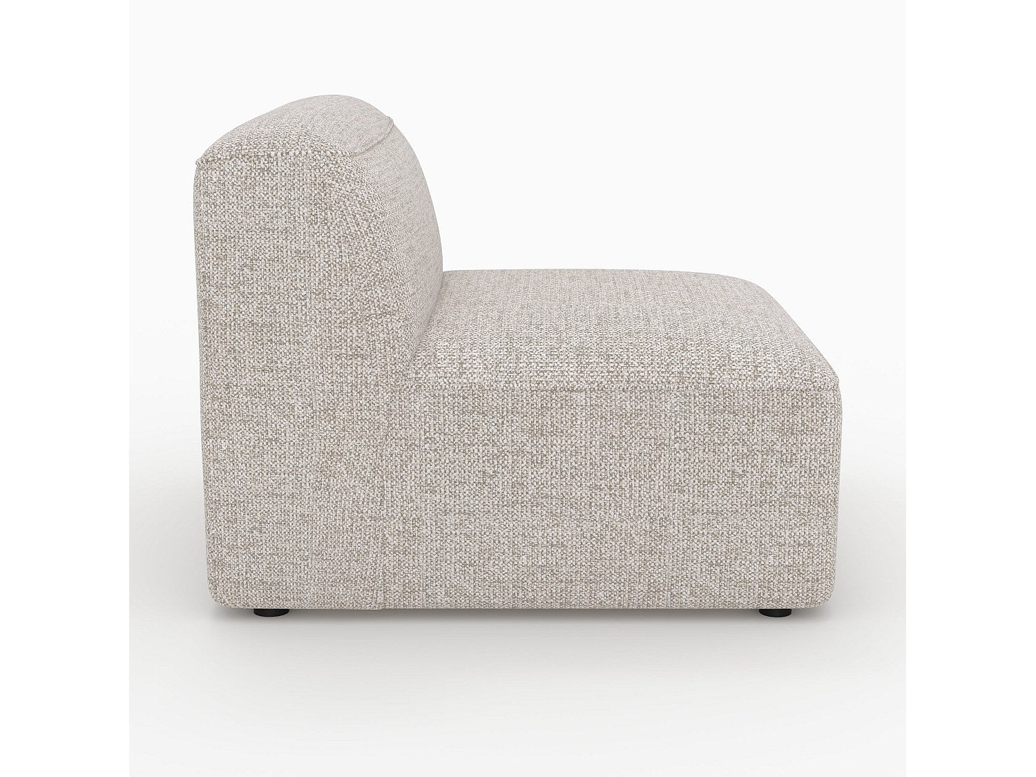 Chauffeuse modulable beige tissu - Hestia