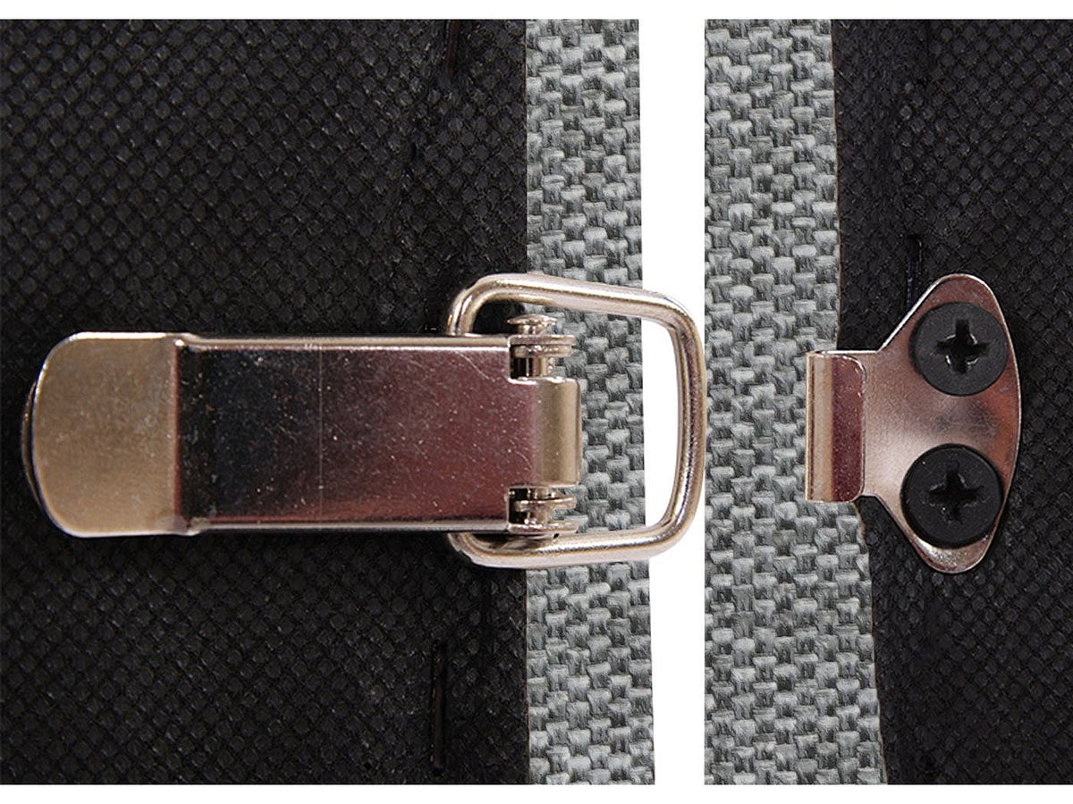 Canapé modulable 4 places gris tissu