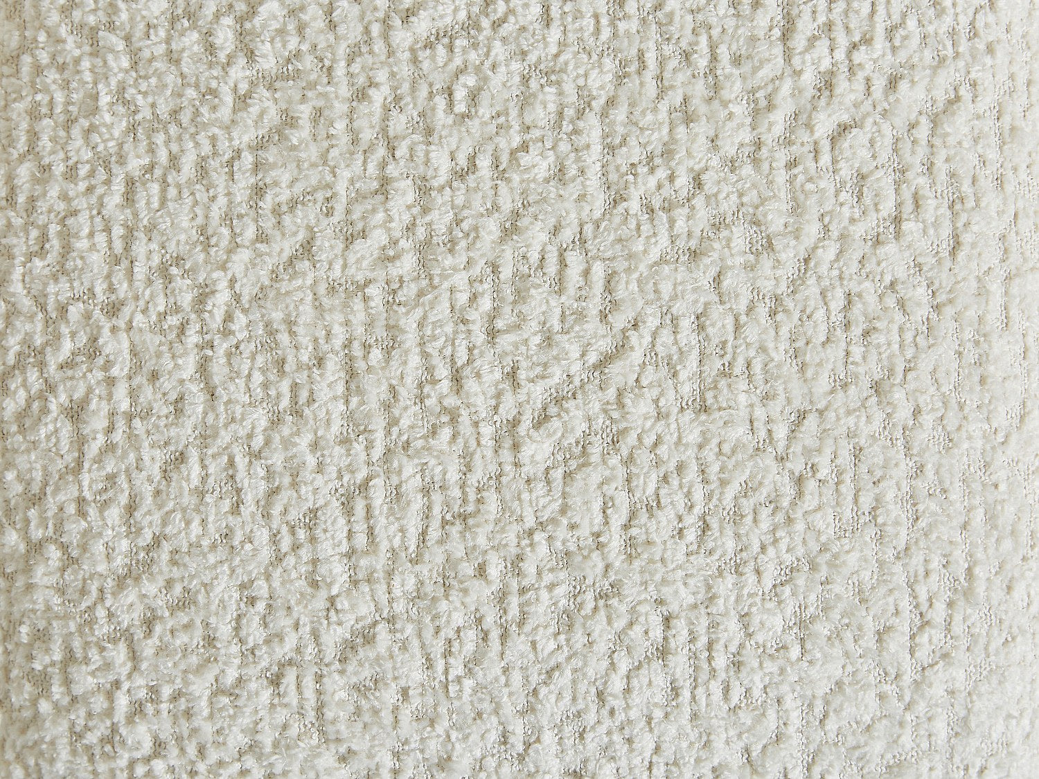 Canapé modulable 4 places blanc tissu