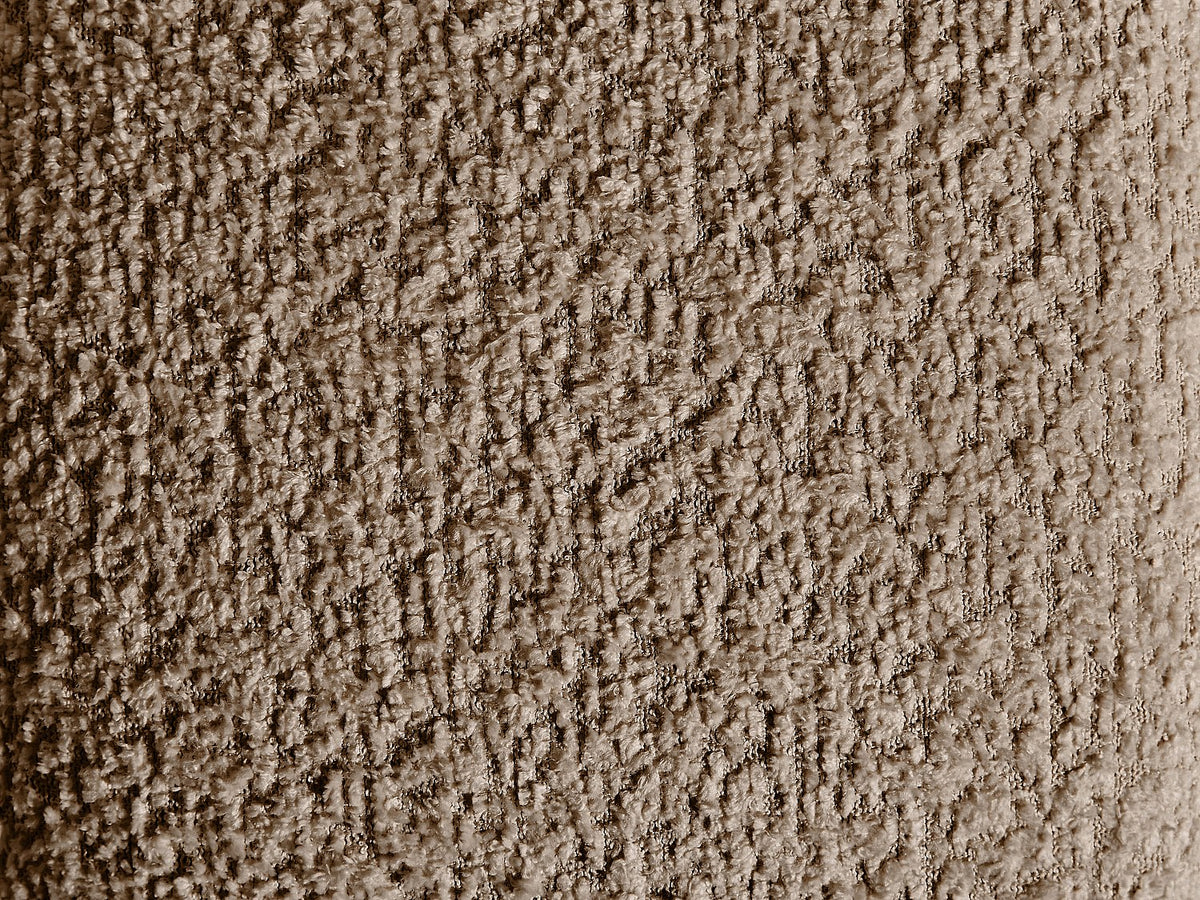 Canapé modulable 5 places taupe tissu