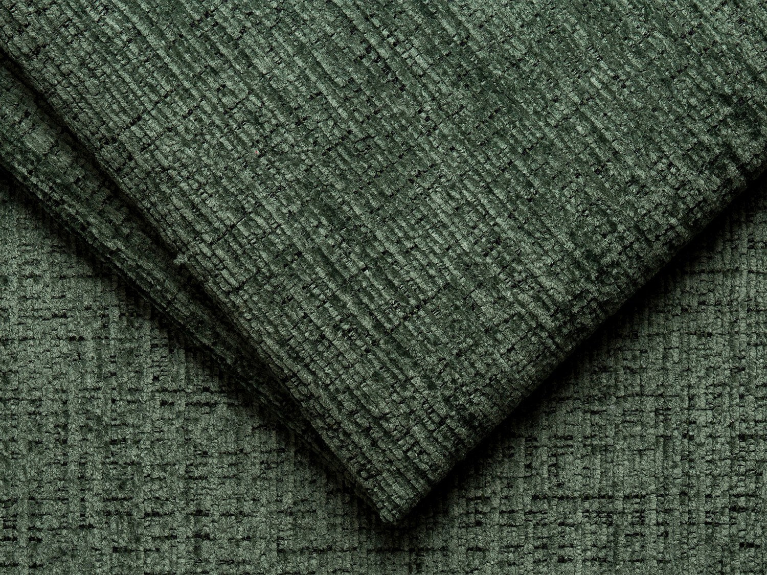 Canapé modulable 4 places vert tissu