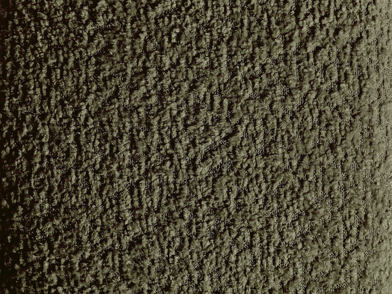 Angle pour canapé modulable vert tissu
