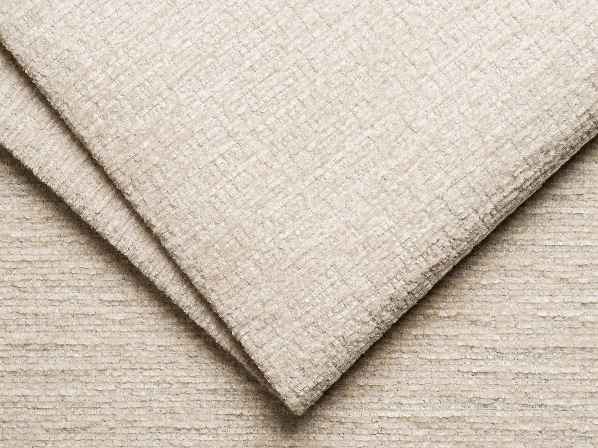Canapé modulable panoramique beige tissu