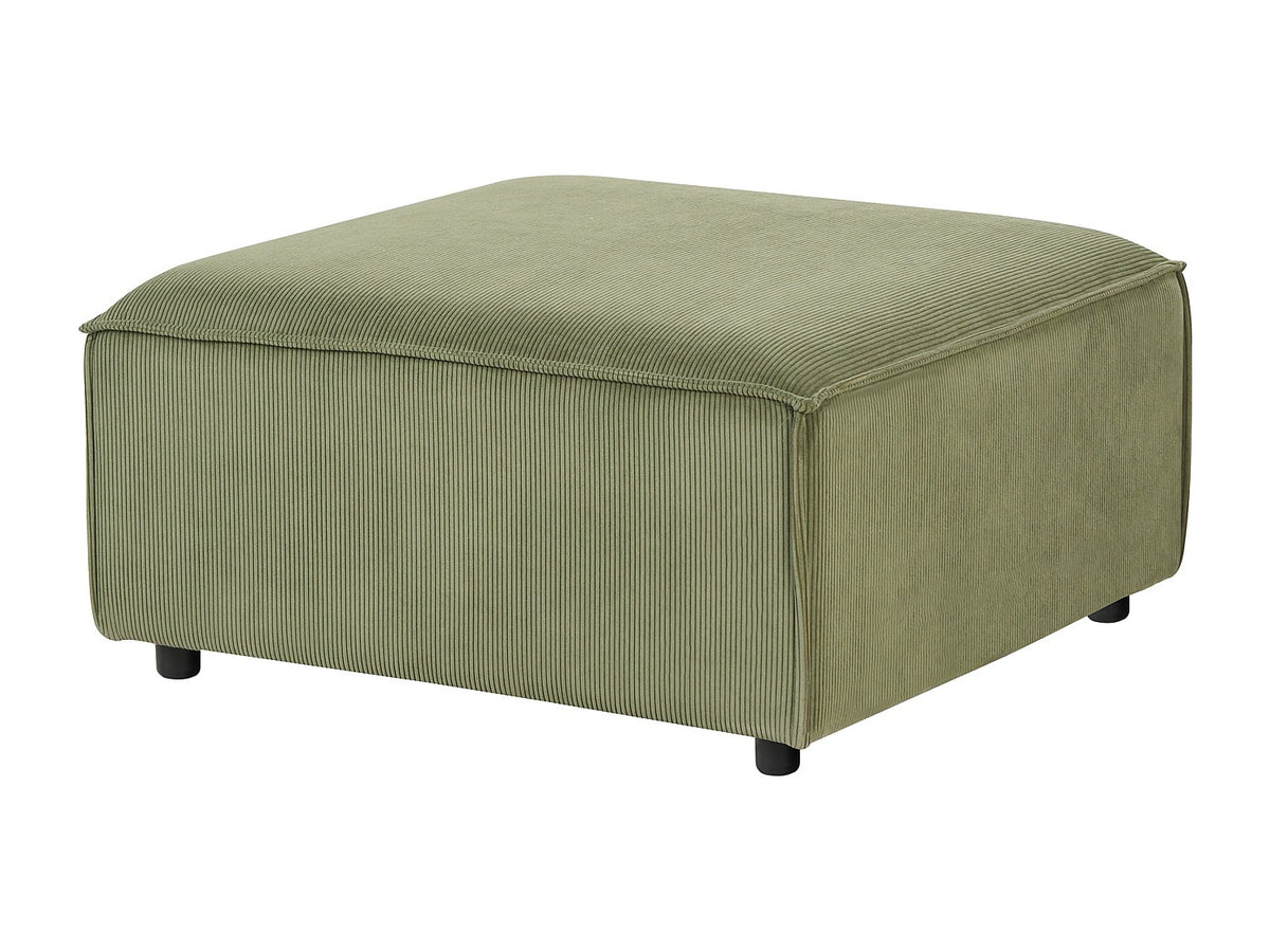 Angle pour canapé modulable 3 places vert velours