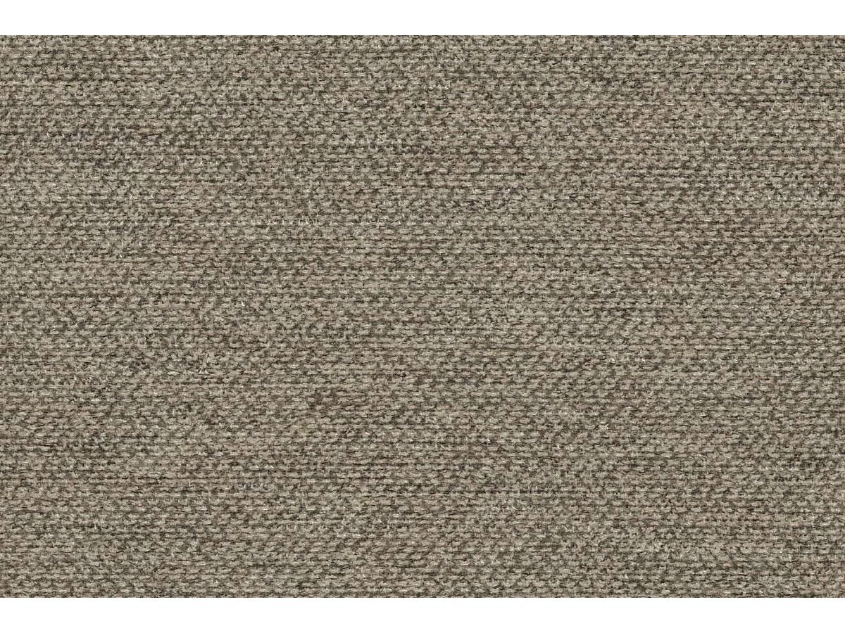 Canapé modulable convertible 2 places marron tissu