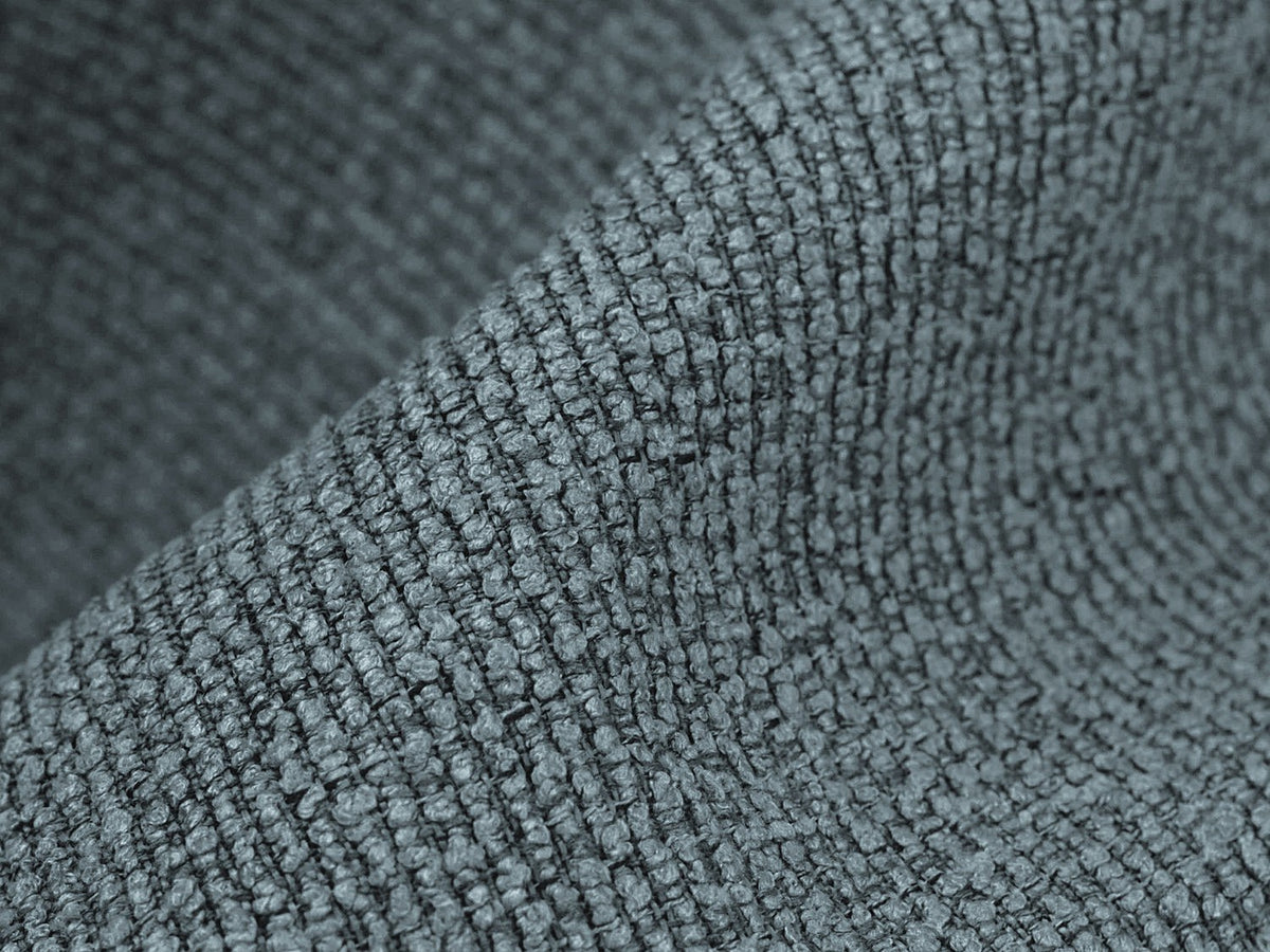 Canapé modulable 3 places bleu tissu