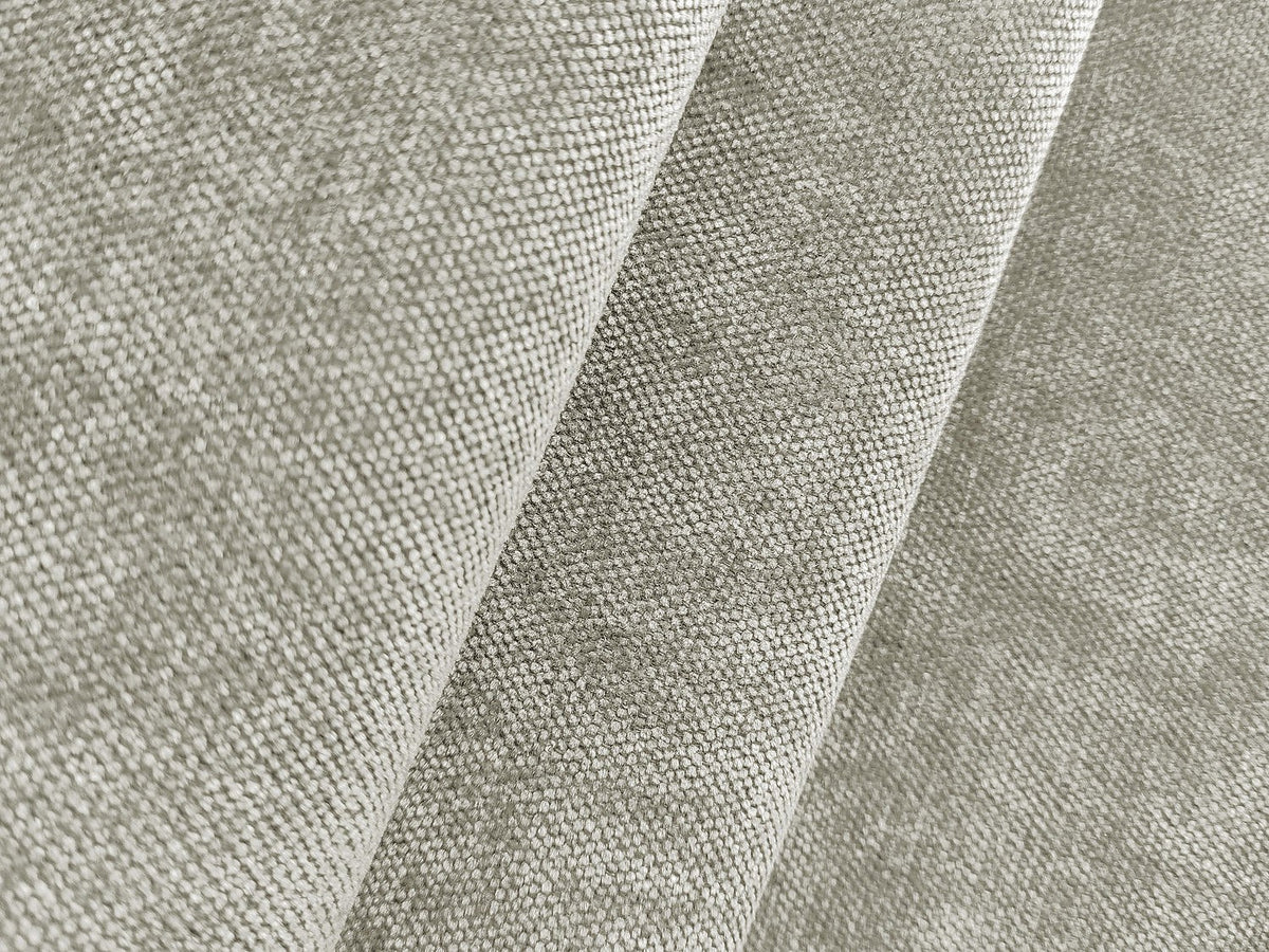 Canapé modulable 4 places blanc tissu