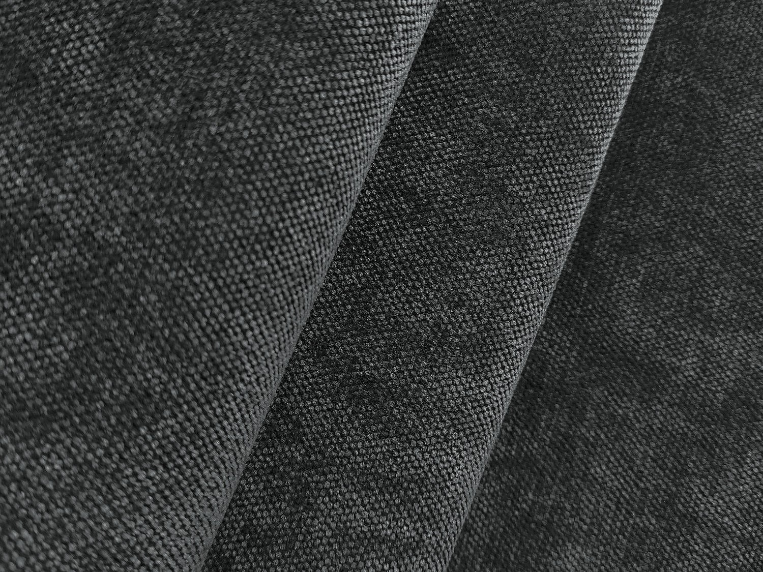 Canapé modulable 5 places gris tissu