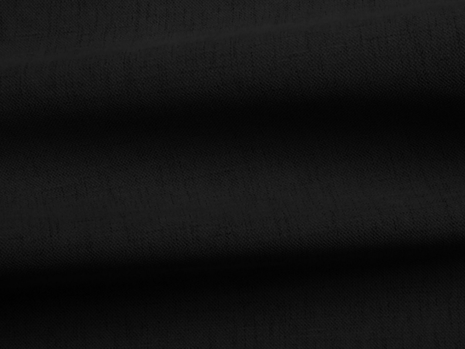 Canapé modulable 2 places noir tissu - Ravenna