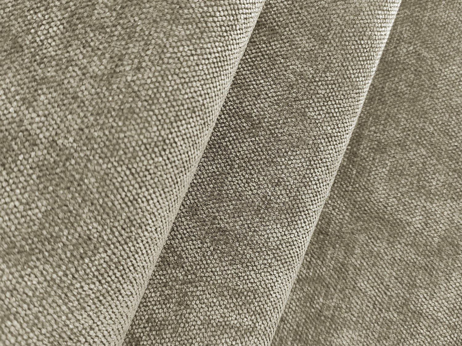 Canapé modulable 5 places beige tissu