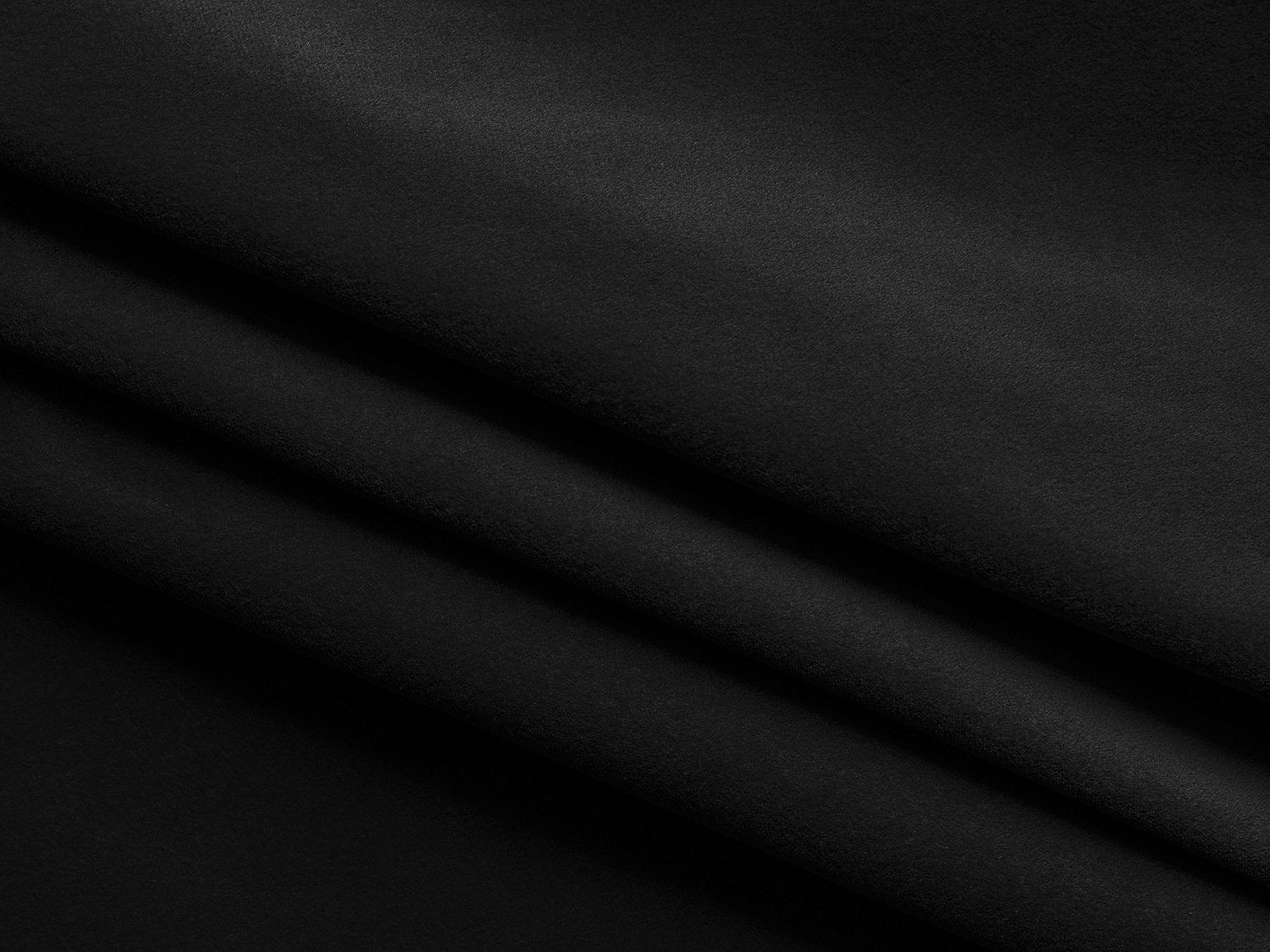 Canapé modulable 3 places noir tissu