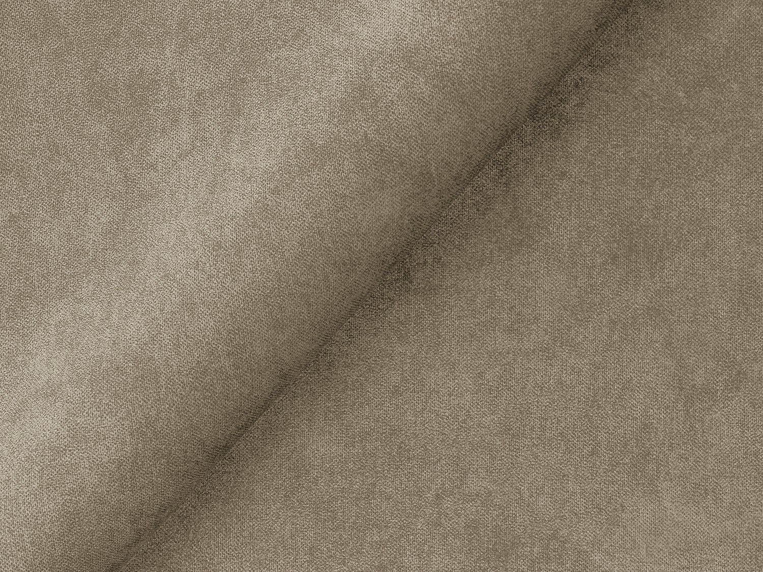 Canapé modulable 3 places beige velours - Ravenna