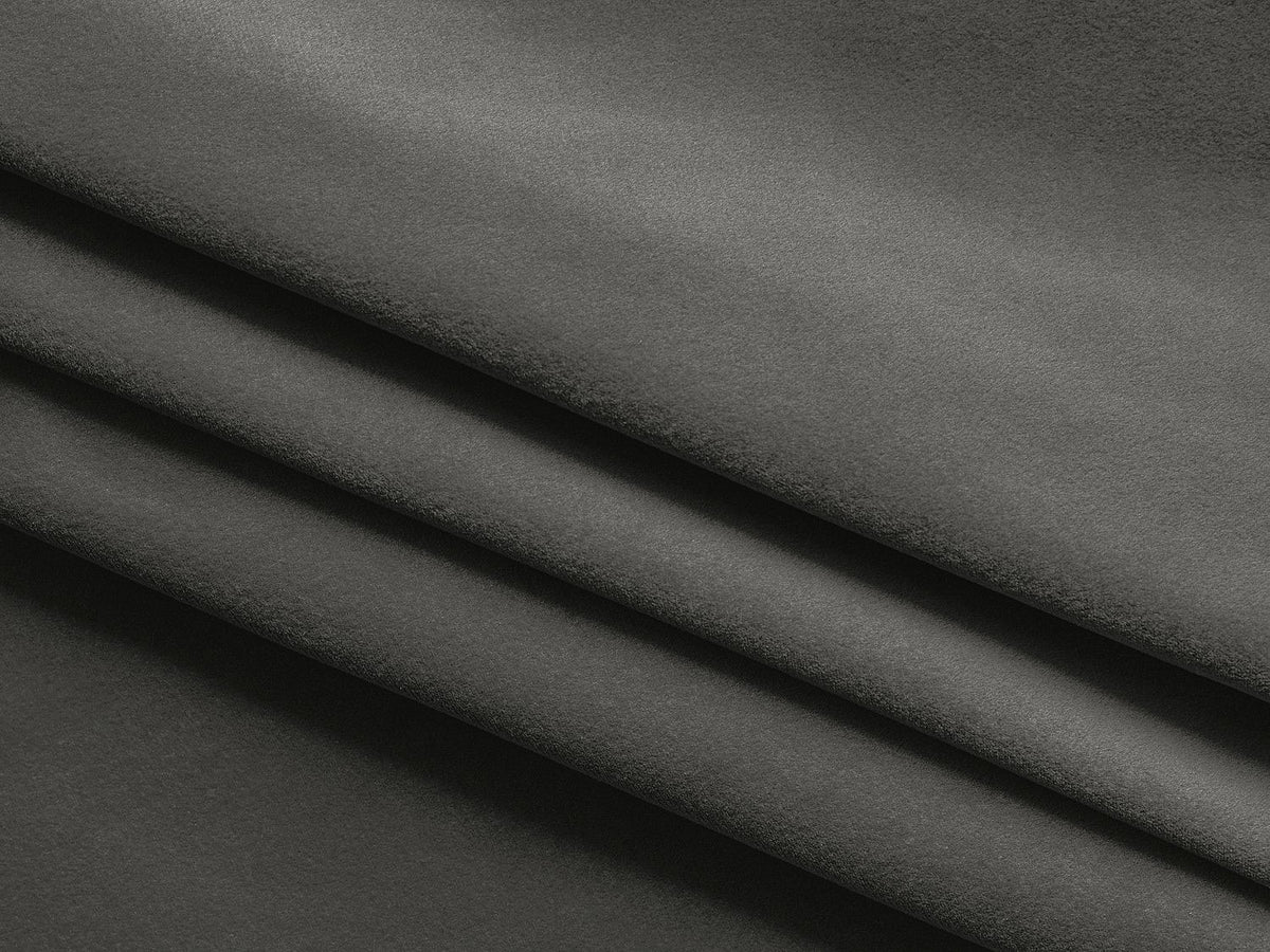 Canapé modulable 4 places gris tissu