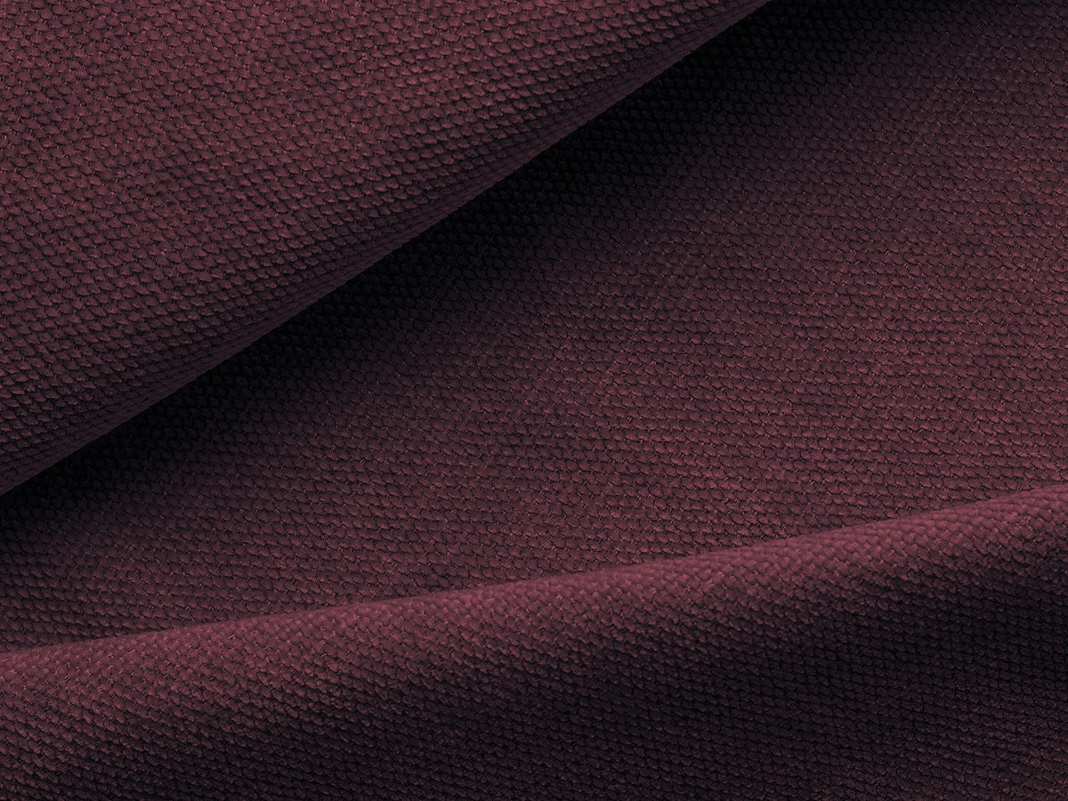 Canapé modulable 3 places rouge tissu