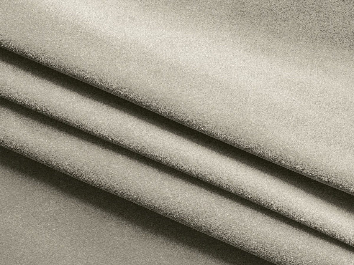 Canapé modulable 4 places marron tissu