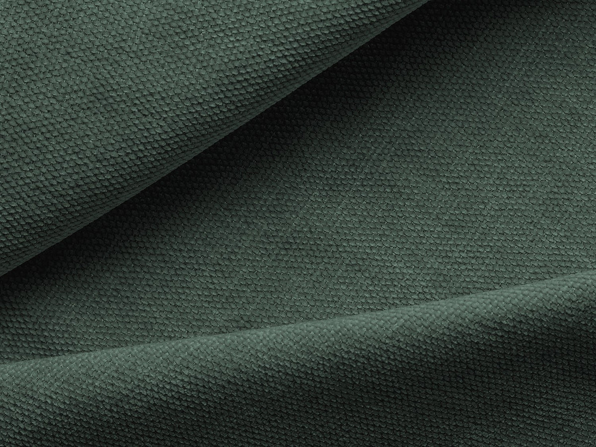Canapé modulable 3 places vert tissu