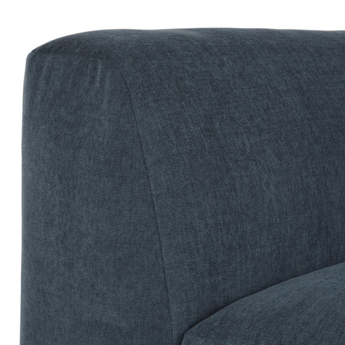 Accoudoir Droit Modulable en Tissu Bleu bleu - vue 4