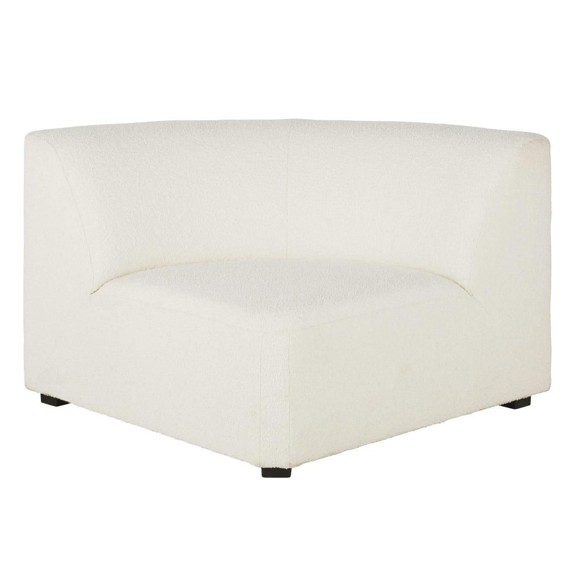 Angle de Canapé Modulable en Tissu Écru écru - vue 1