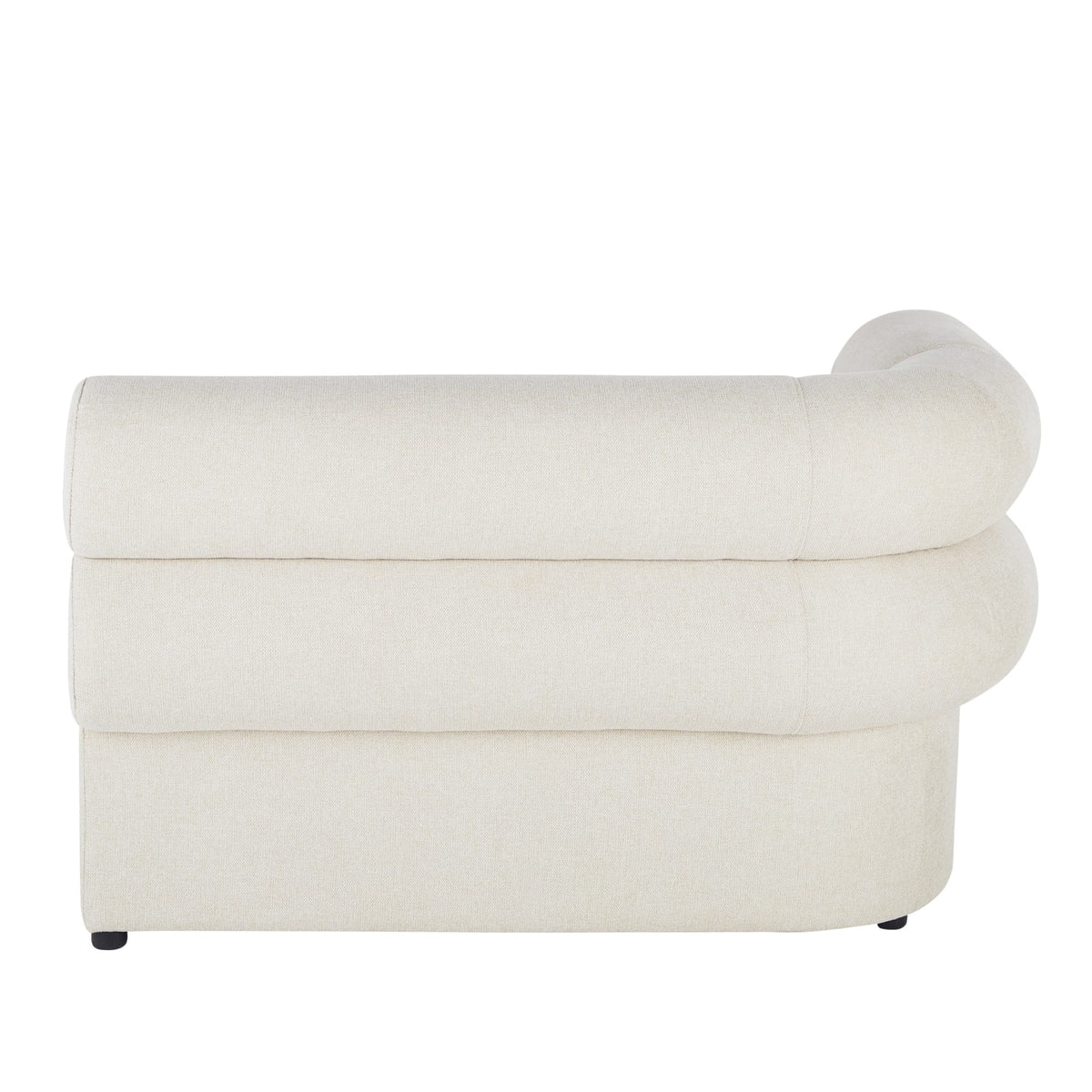 Angle Modulable en Tissu Recyclé Beige beige - vue 3