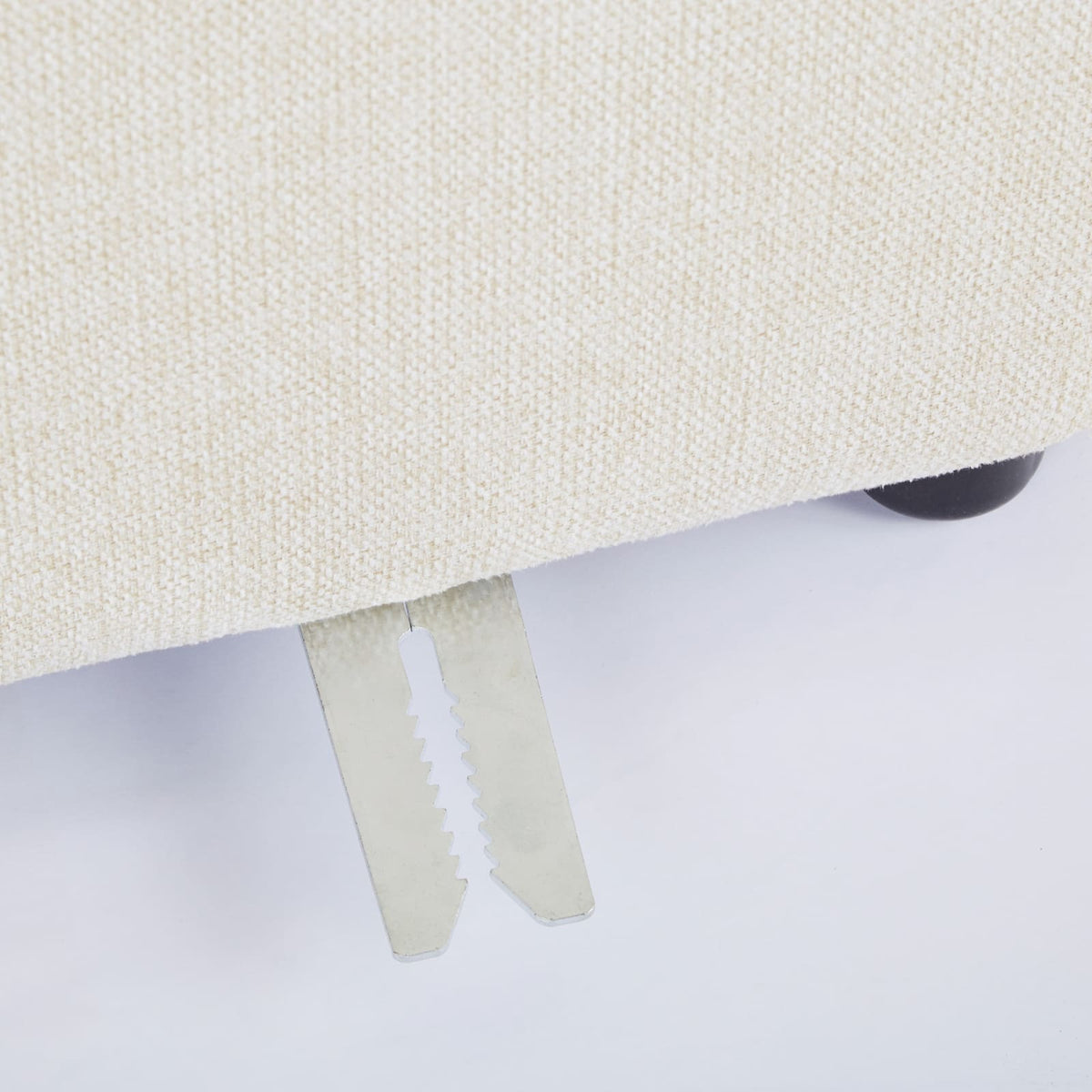 Angle Modulable en Tissu Recyclé Beige beige - vue 5