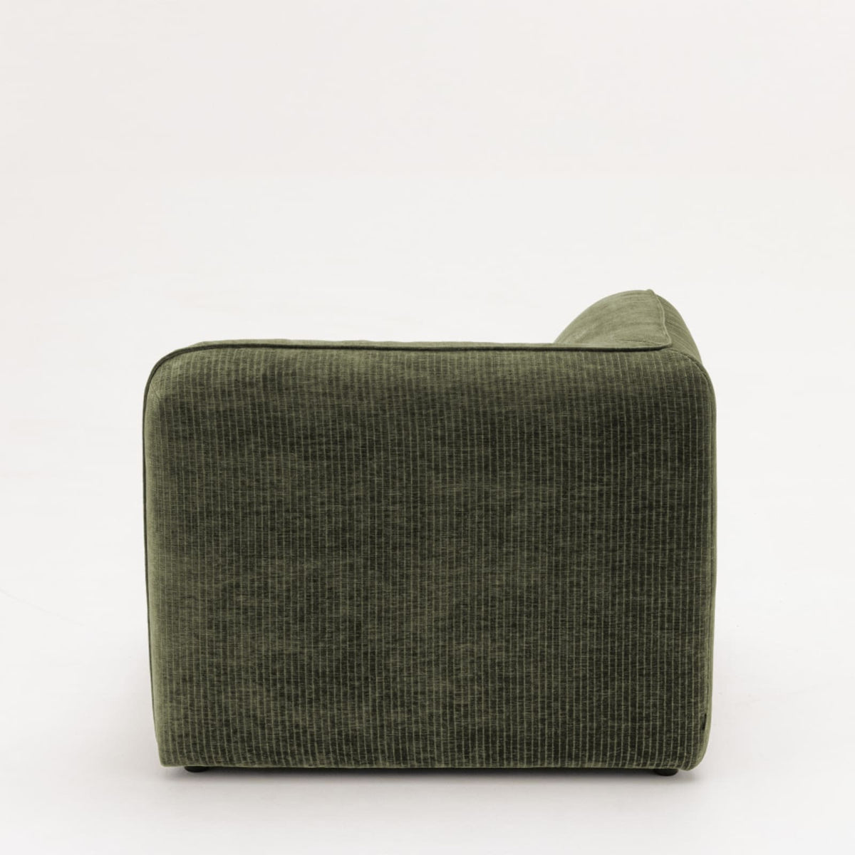 Angle Réversible Modulable en Velours Côtelé Vert Kaki vert kaki - vue 6