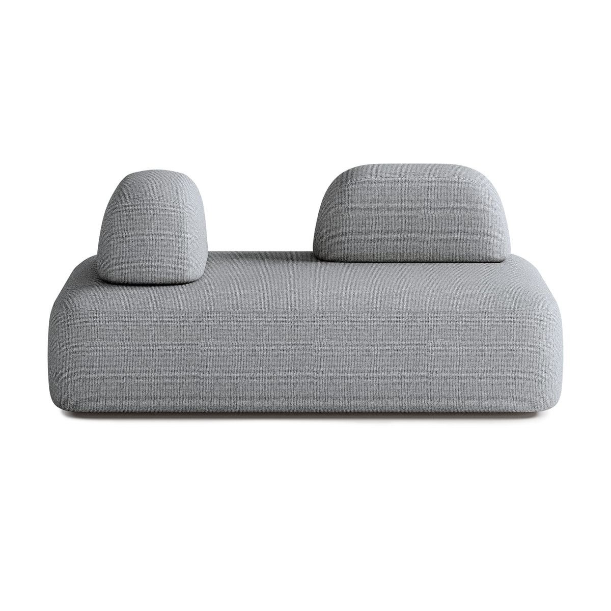 Canapé Convertible 3 Places en Tissu Gris Foncé gris foncé - vue 1